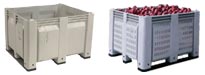 Macx FIxed Wall FIeld Bin Rental Container Specs