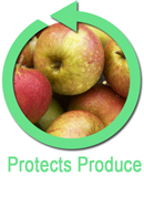 Protects Produce harvest Plastic Container